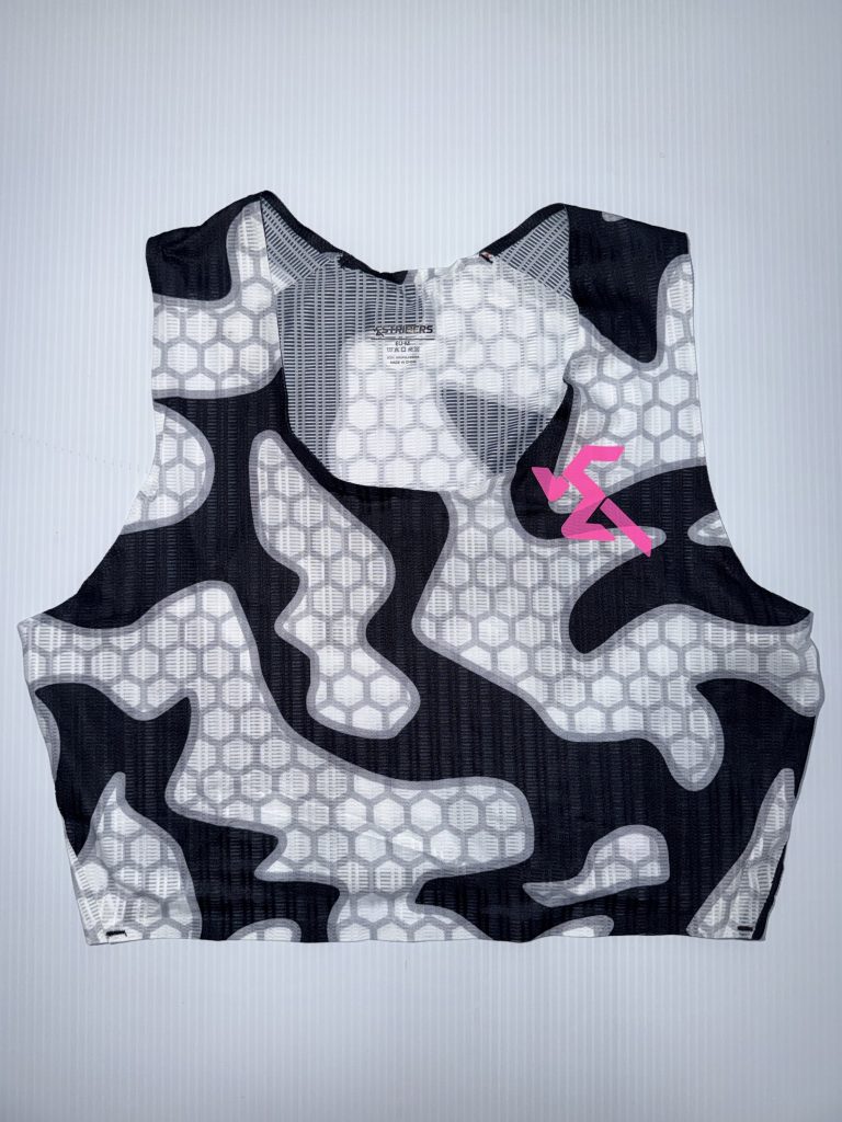 Crop Honeycomb Gris