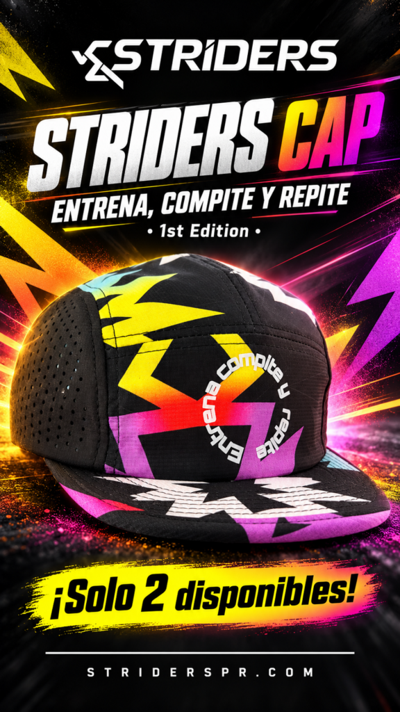 STRIDERS CAP - ENTRENA. COMPITE. REPITE.