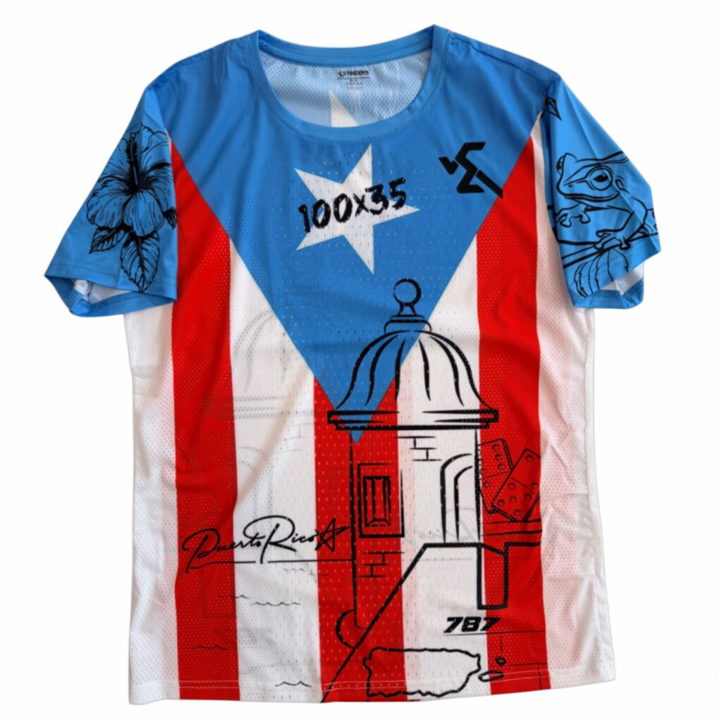 T Shirt 100 x 35 Puerto Rico