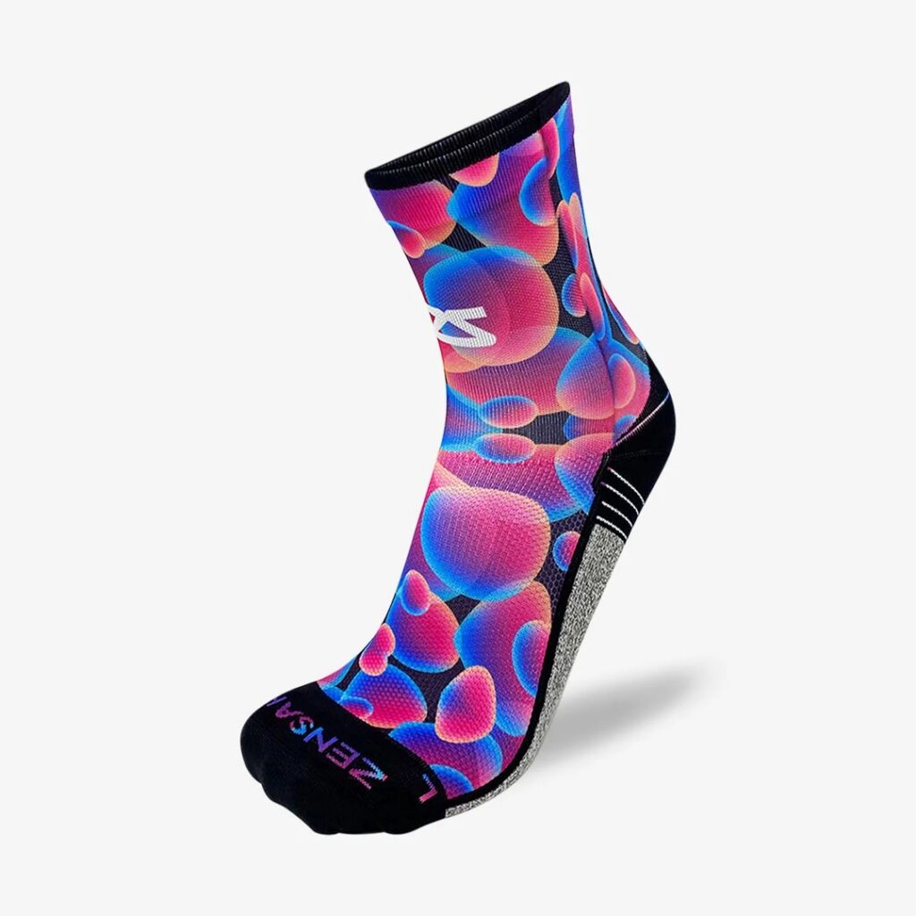 Lava Lamp Running Socks (Mini-crew)